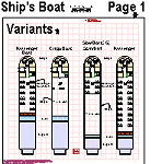 Ship's Boat Variants Page 1